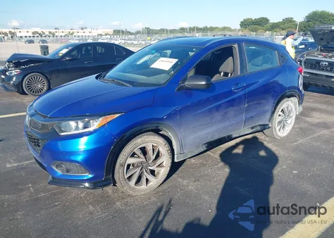 2019 Honda Hr-V Sport из США, поврежденный, VIN 3CZRU5H16KM728728